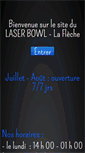 Mobile Screenshot of laserbowl.fr